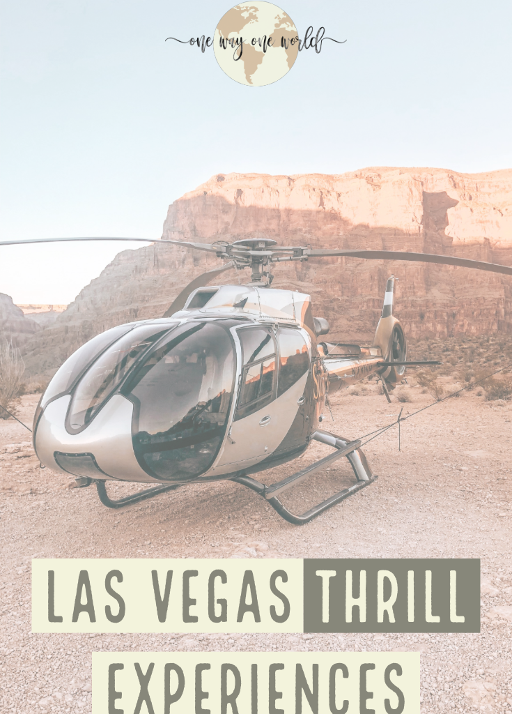 Las Vegas thrill experiences Pinterest