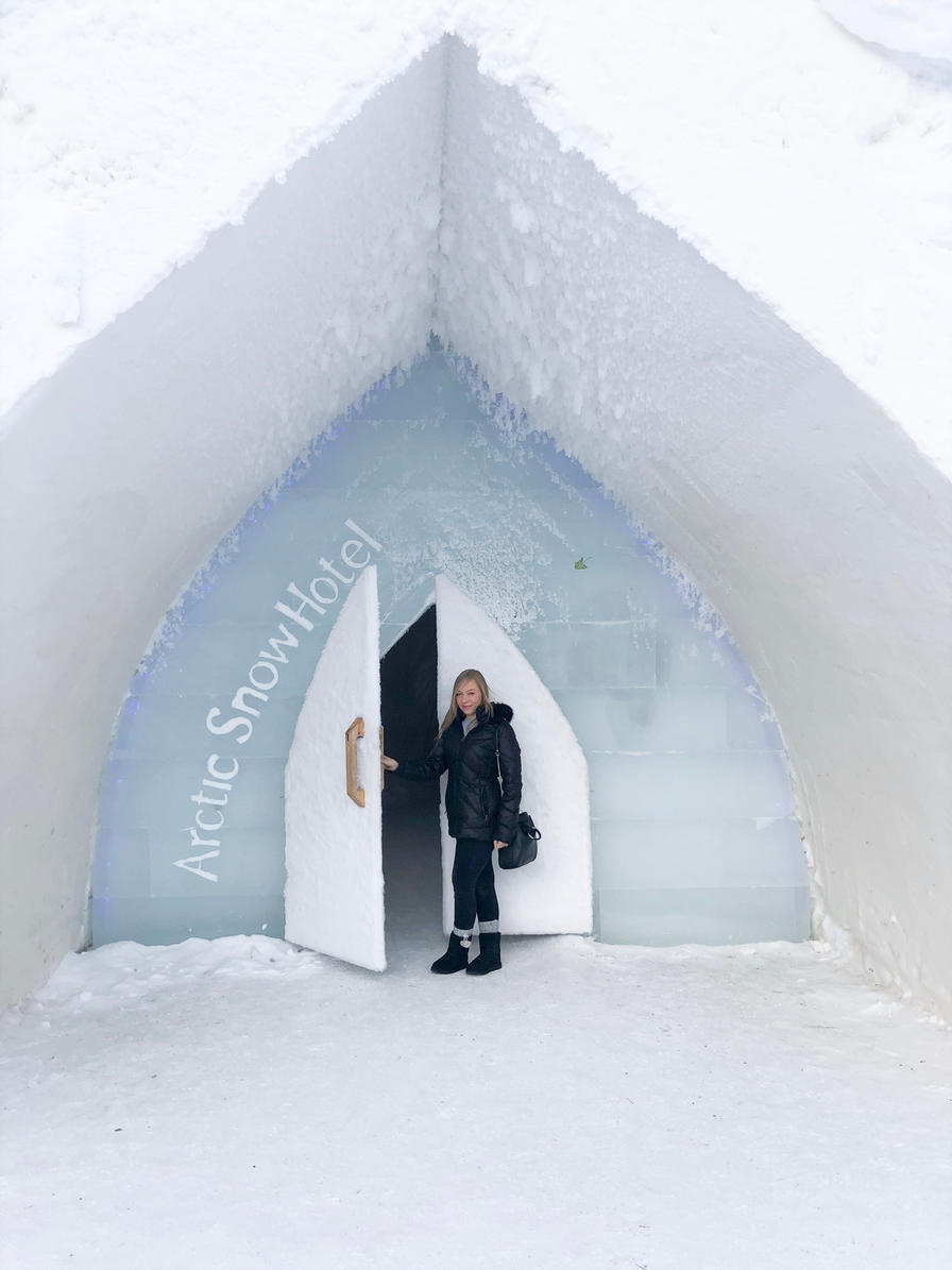 One way one world arctic snow hotel