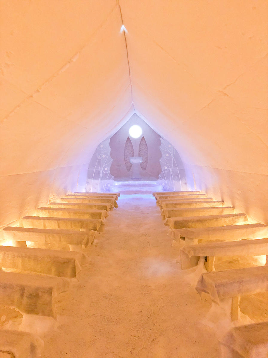 One way one world arctic snow hotel