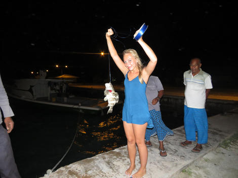 Fishing in the Maldives