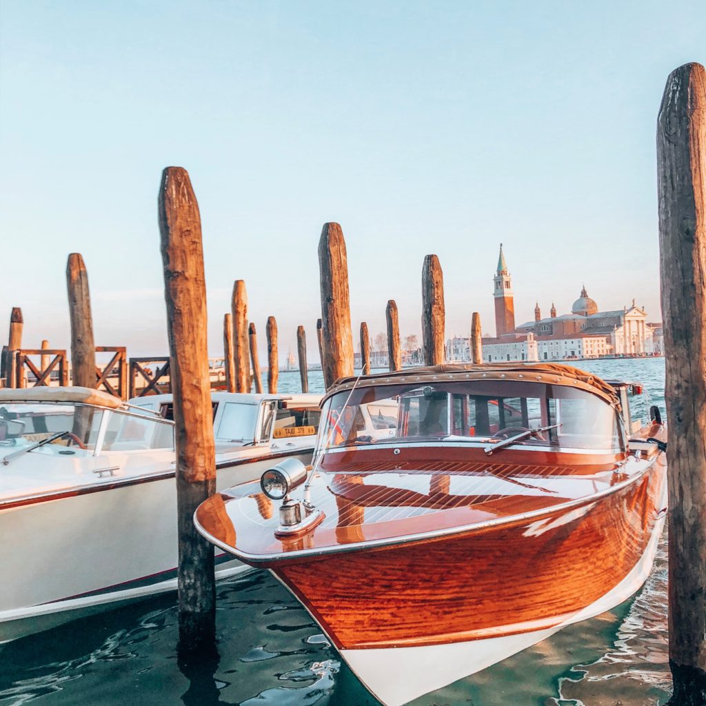 Water taxi Venice