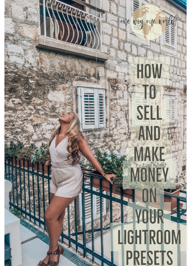 How to sell and make money on your Lightroom presets